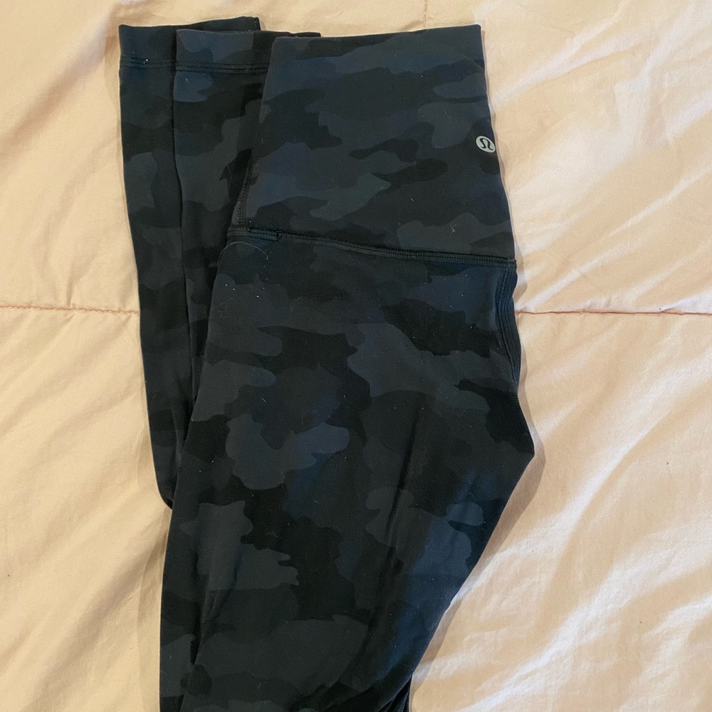 lululemon align camo leggings 28” !!